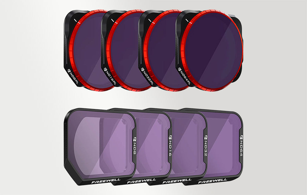 Kit de Filtros Freewell All Day para DJI Mavic 3 Classic (8 unidades)
