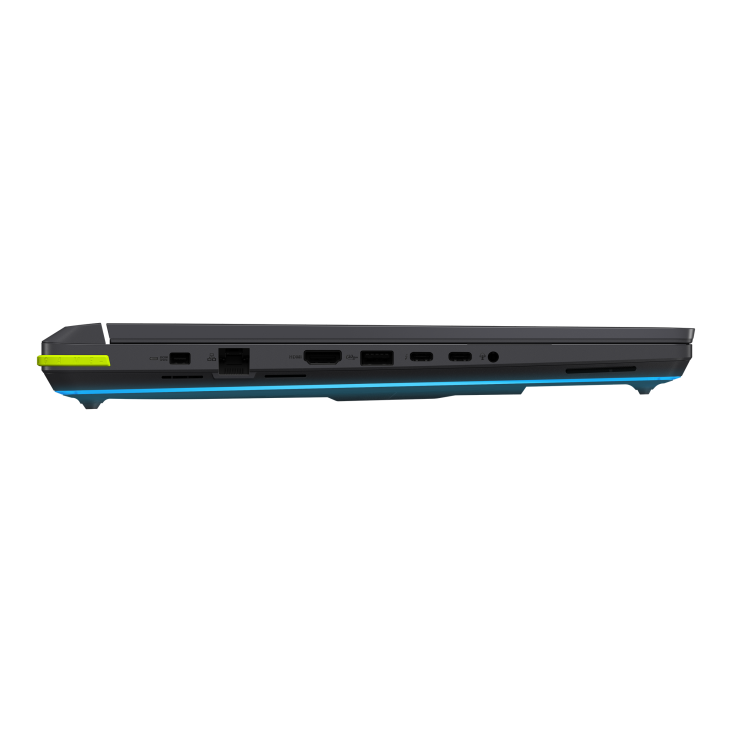 ASUS ROG Strix G16 Eclipse Gray de perfil