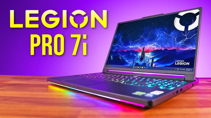 Lenovo 16" Legion Pro 7i Gaming Laptop Ultra 9 24-Core 32GB DDR5 | 2TB RTX 5080/5090 2560 x 1600 OLED
