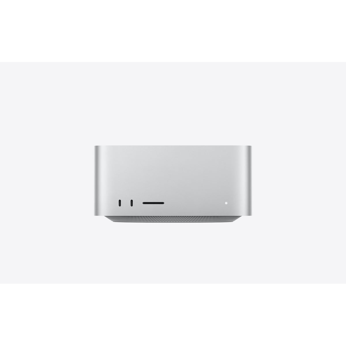 Mac Studio (2026) Prateado – vista frontal
