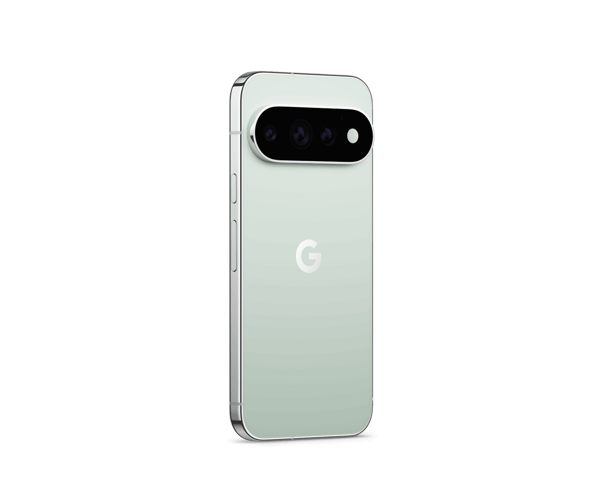 Google Pixel 11 Pro Neblina – vista em ângulo