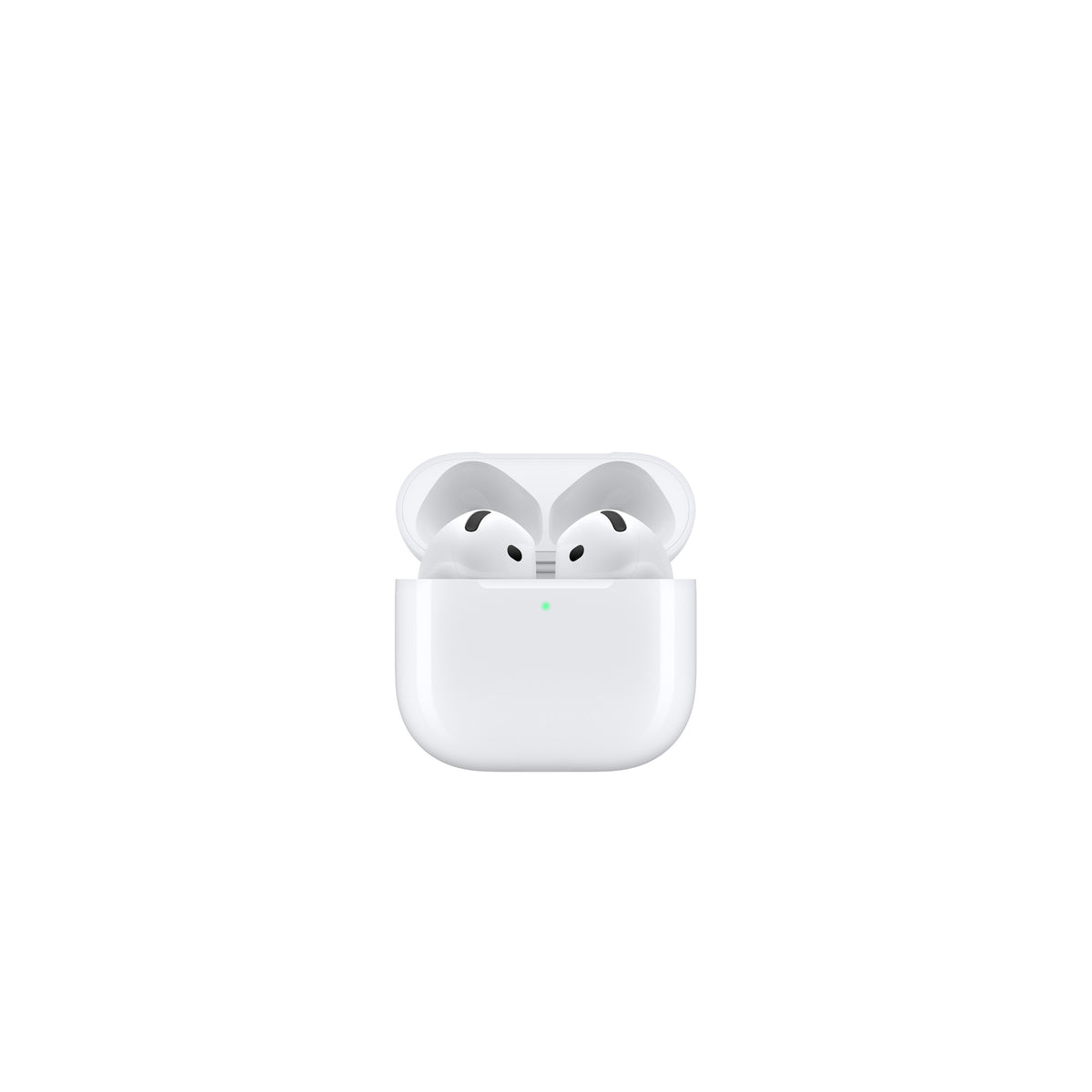 AirPods 5 Branco com estojo de recarga USB‑C fechado