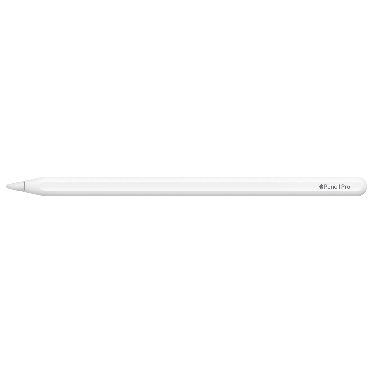 Apple Pencil Pro Branco, vista lateral