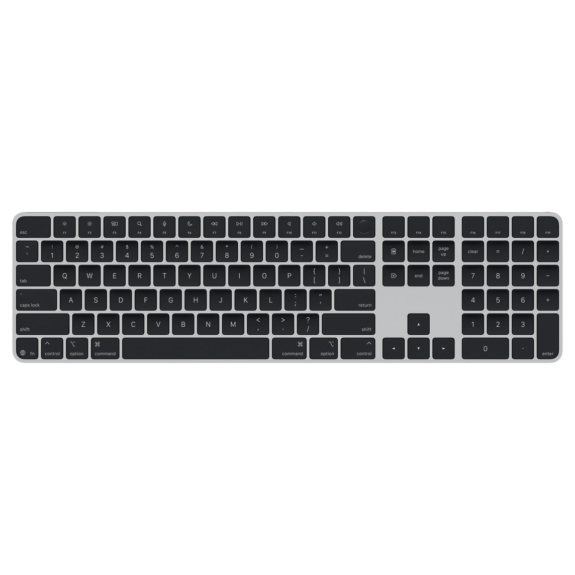 Apple Magic Keyboard com Touch ID e Teclado Numérico (USB-C) — Teclas Pretas