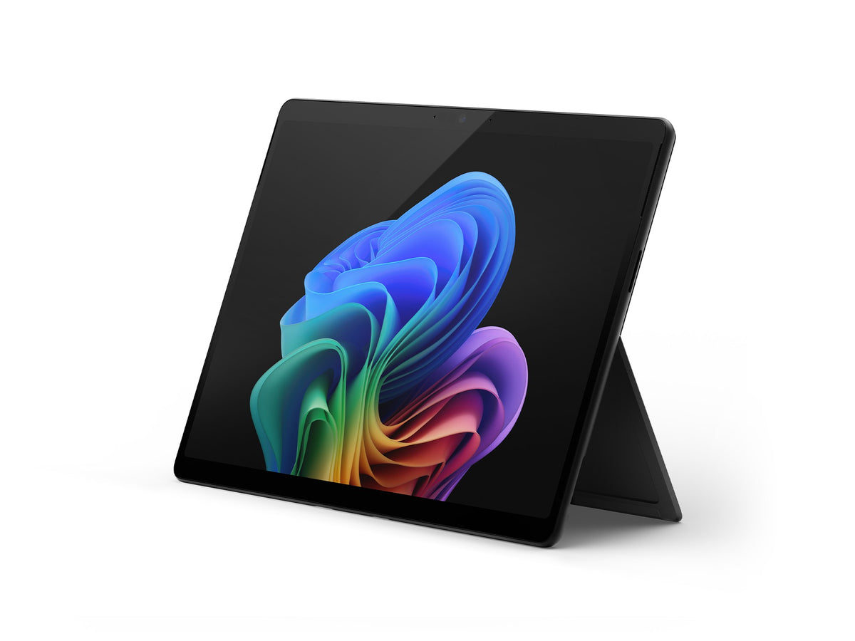 Surface Pro 11ª edição Preto, vista em ângulo