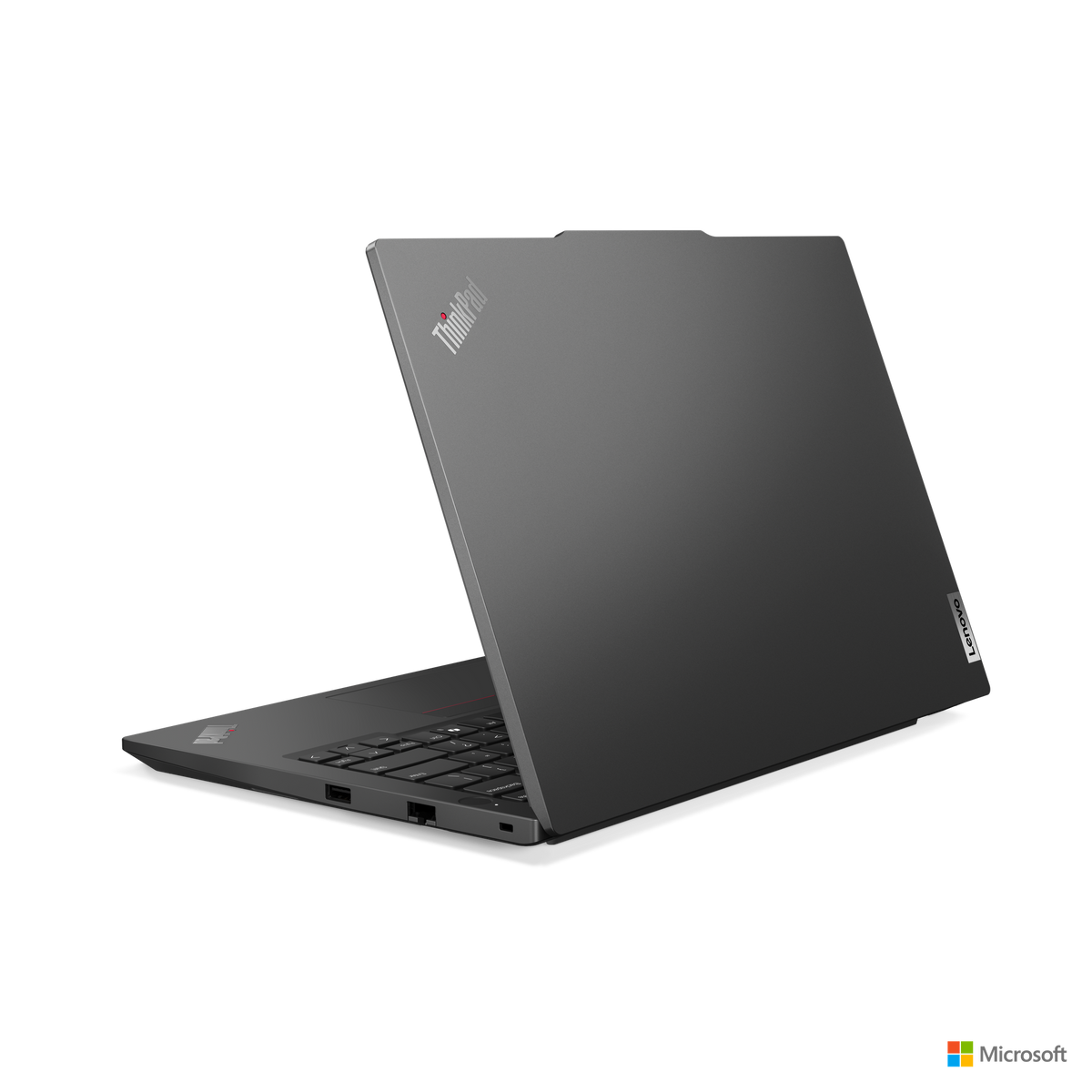 Lenovo ThinkPad E14 Gen 6 Preto, vista traseira
