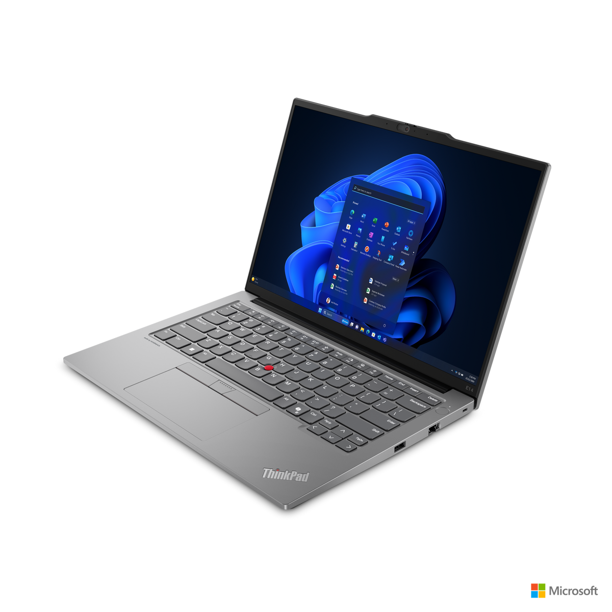 Lenovo ThinkPad E14 Gen 6 Cinza, vista frontal