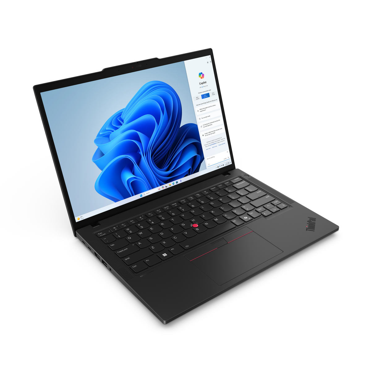 Lenovo ThinkPad T14 Gen 5 Preto, vista frontal