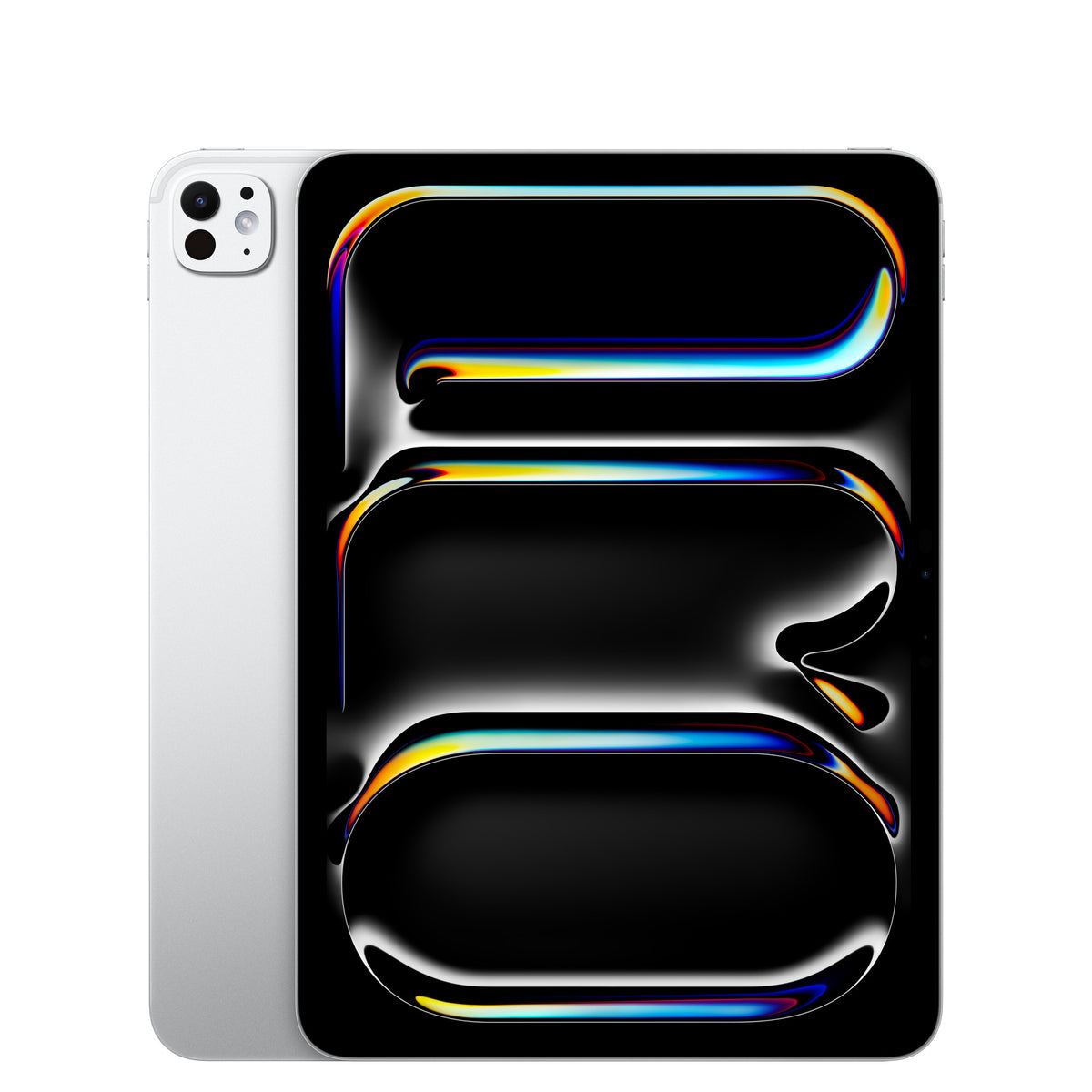 iPad Pro 11" (M5) Prateado, frente e traseira