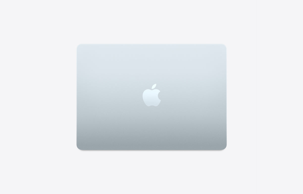 MacBook Air 13" (M5) Azul-céu – tampa (traseira)