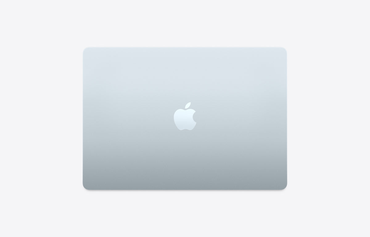 MacBook Air 15" (M5) Azul-céu – tampa (traseira)