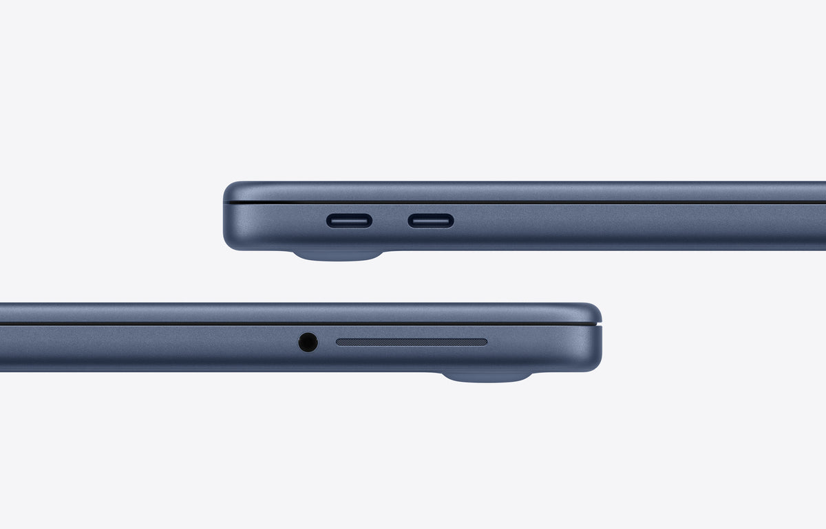 MacBook Neo Índigo – lateral