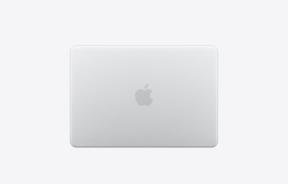 MacBook Neo Prateado – tampa (traseira)