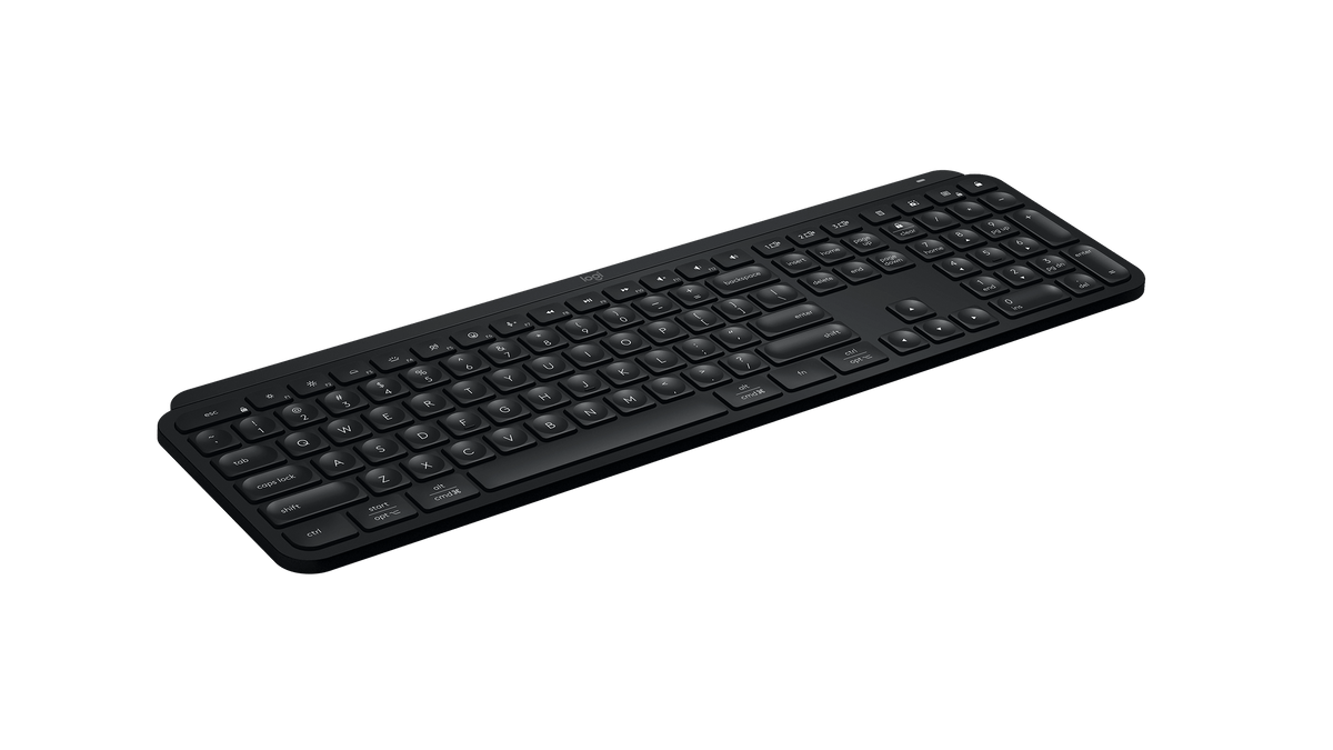 Teclado Logitech MX Keys S sem fio (Grafite, layout US)