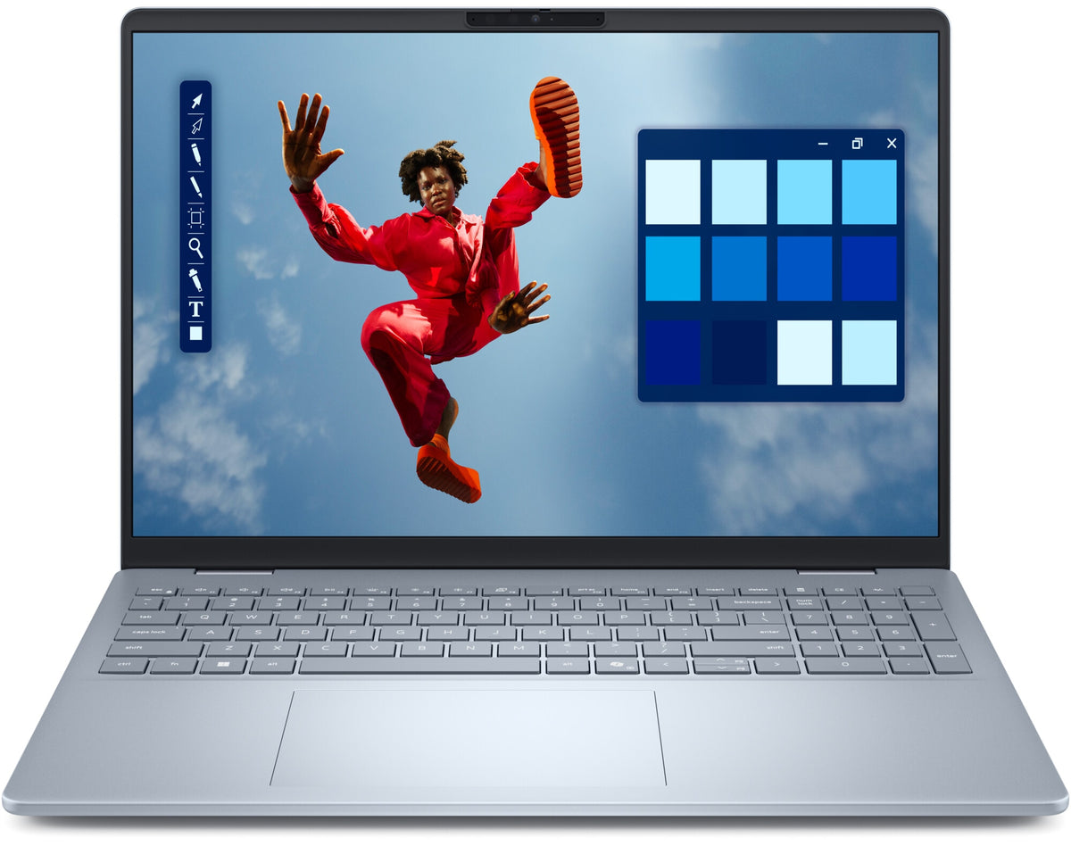 Dell 16 Plus Ice Blue, vista frontal